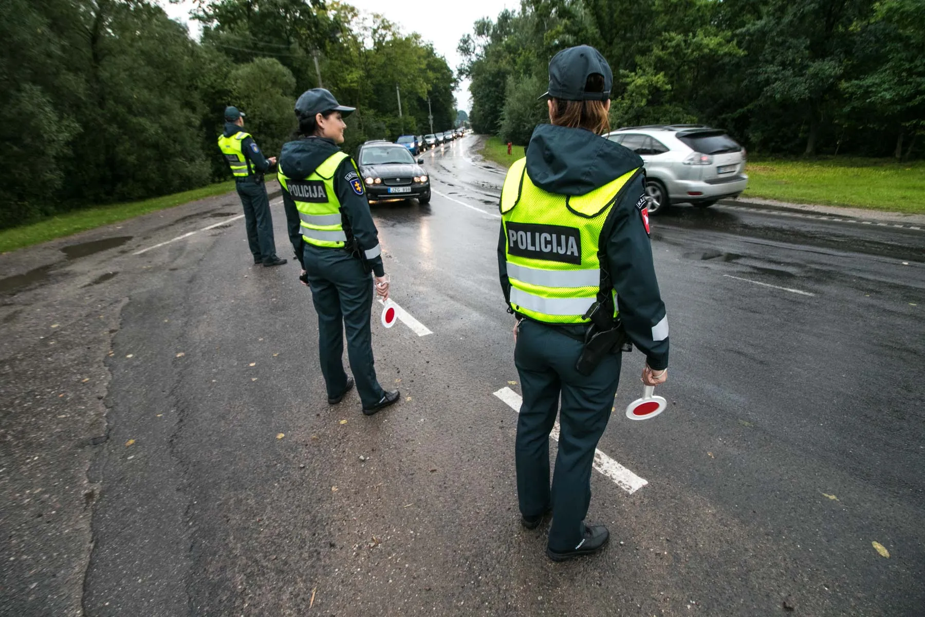 Policijos reidas prie Vaišvydavos