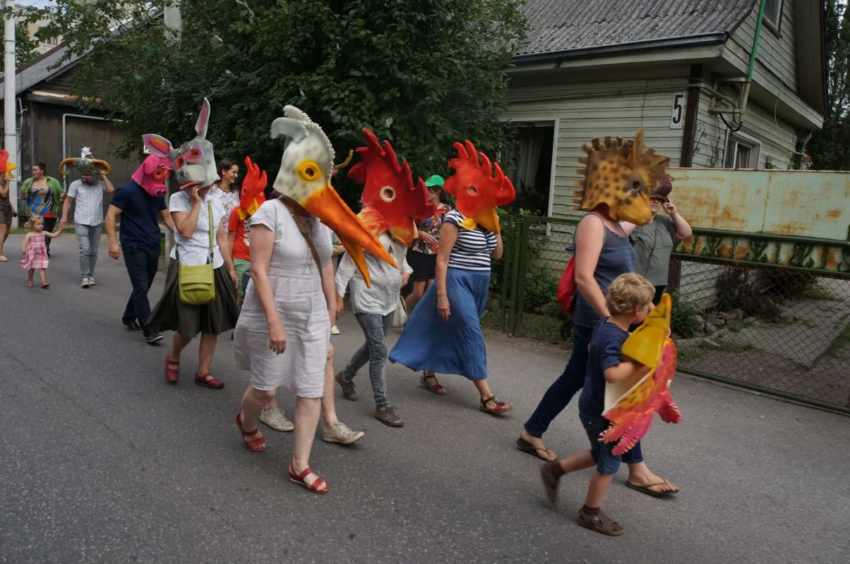 Žemųjų Šančių paradas Kėdė