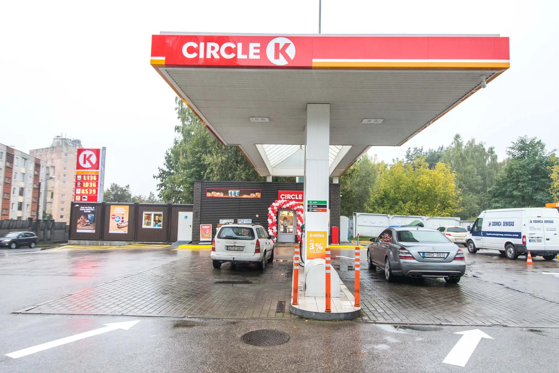 „Circle K“ degalinė Petrašiūnuose