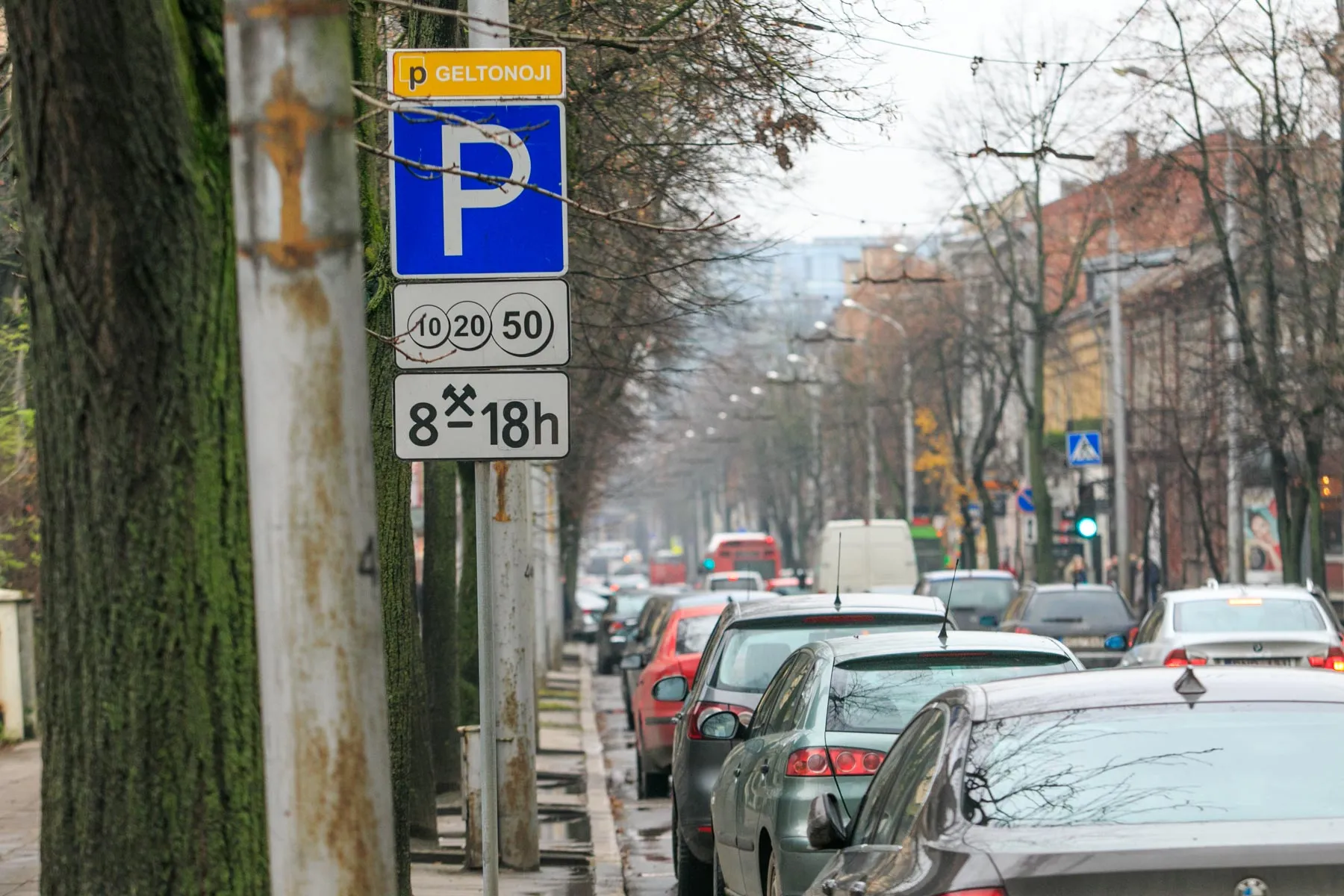 Naujos parkavimo vietos Kęstučio gatvėje