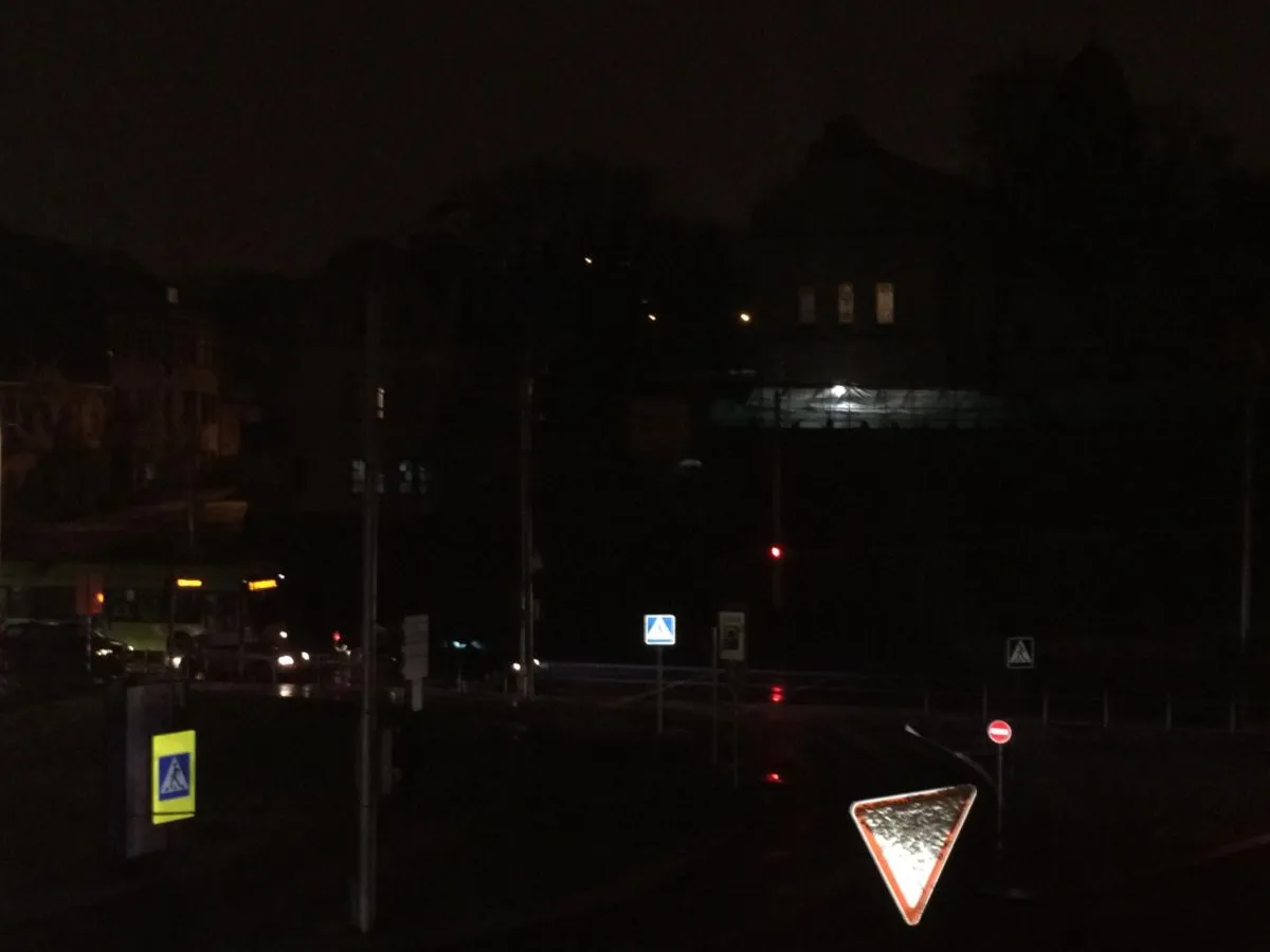 Sugedęs apšvietimas