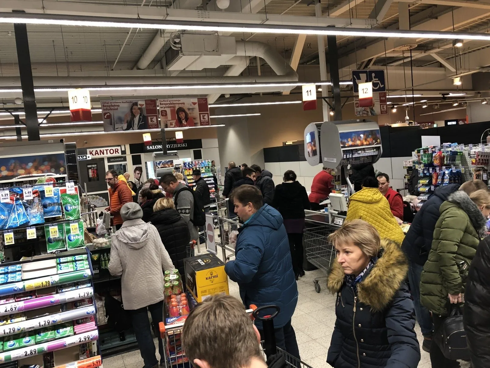 Apsipirkimas Lenkijos prekybos centre