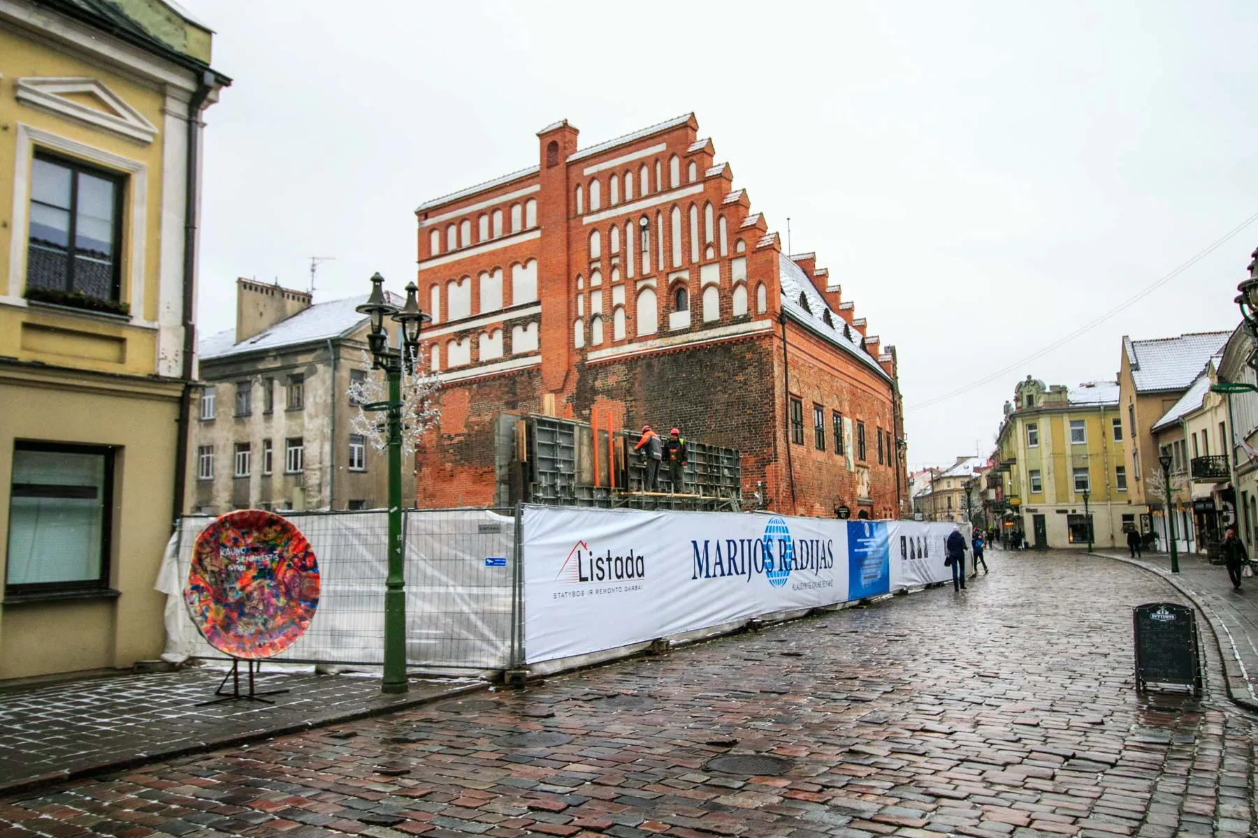 Statybos Vilniaus gatvėje