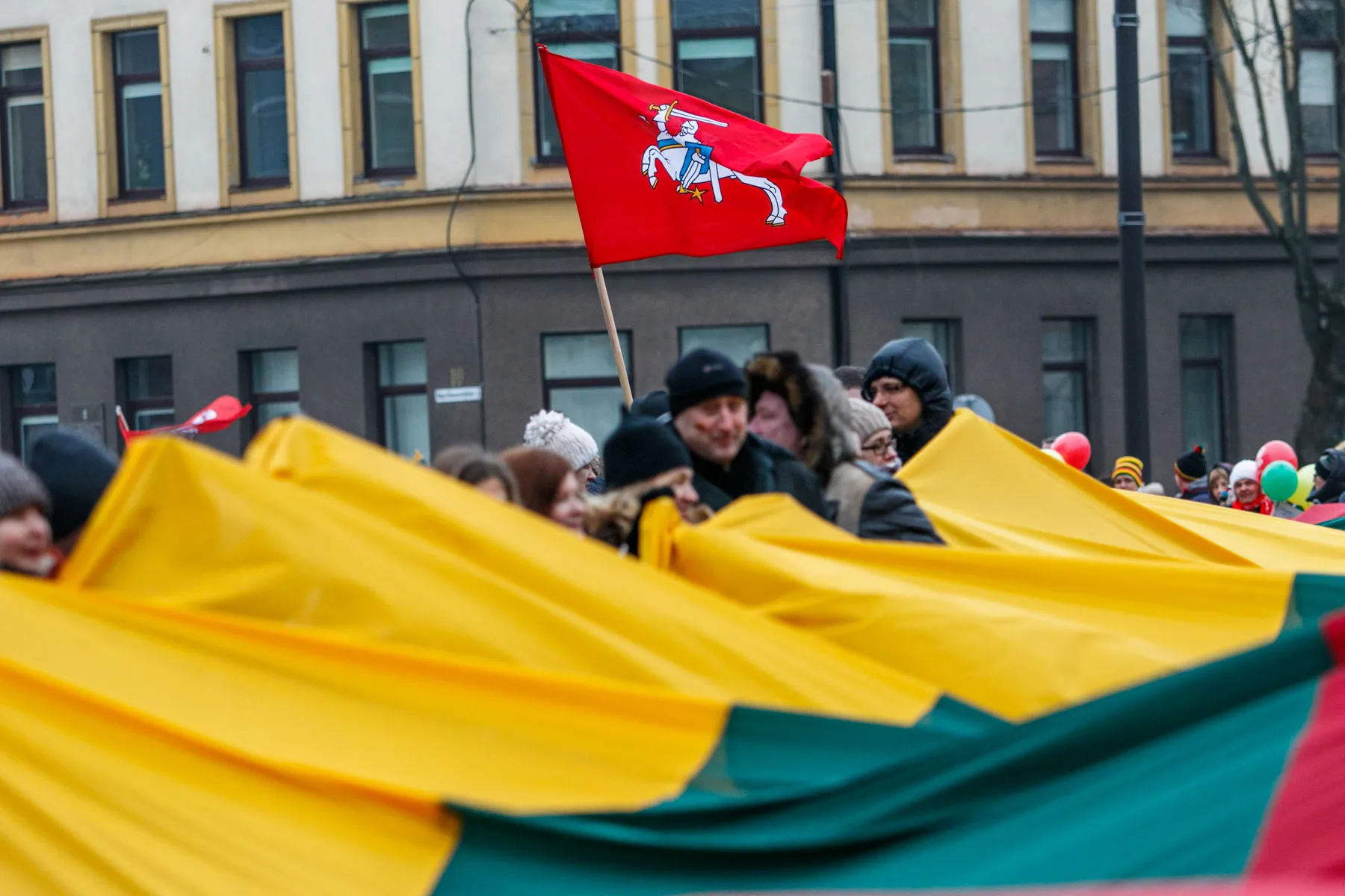 Kaunas švenčia Vasario 16-ąją, eisena ir minėjimas Karo muziejuje