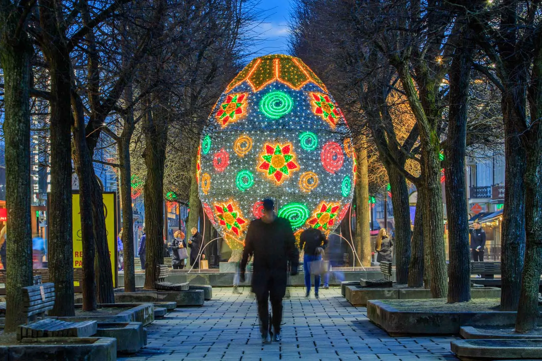 Velykiniai margučiai mieste