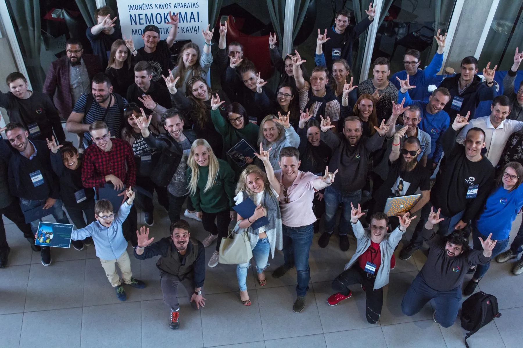 „ChangeMarkers'ON“ finišas