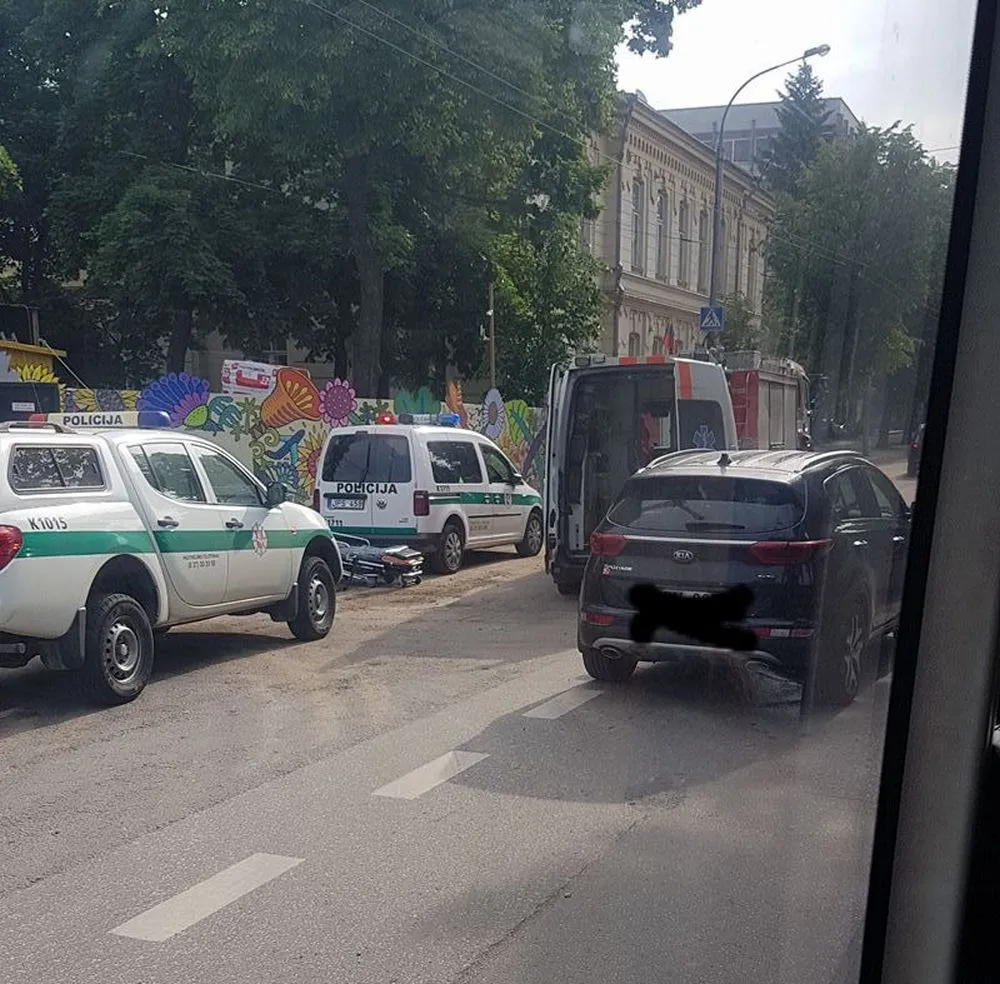 Nelaimė prie Pramprojekto pastato