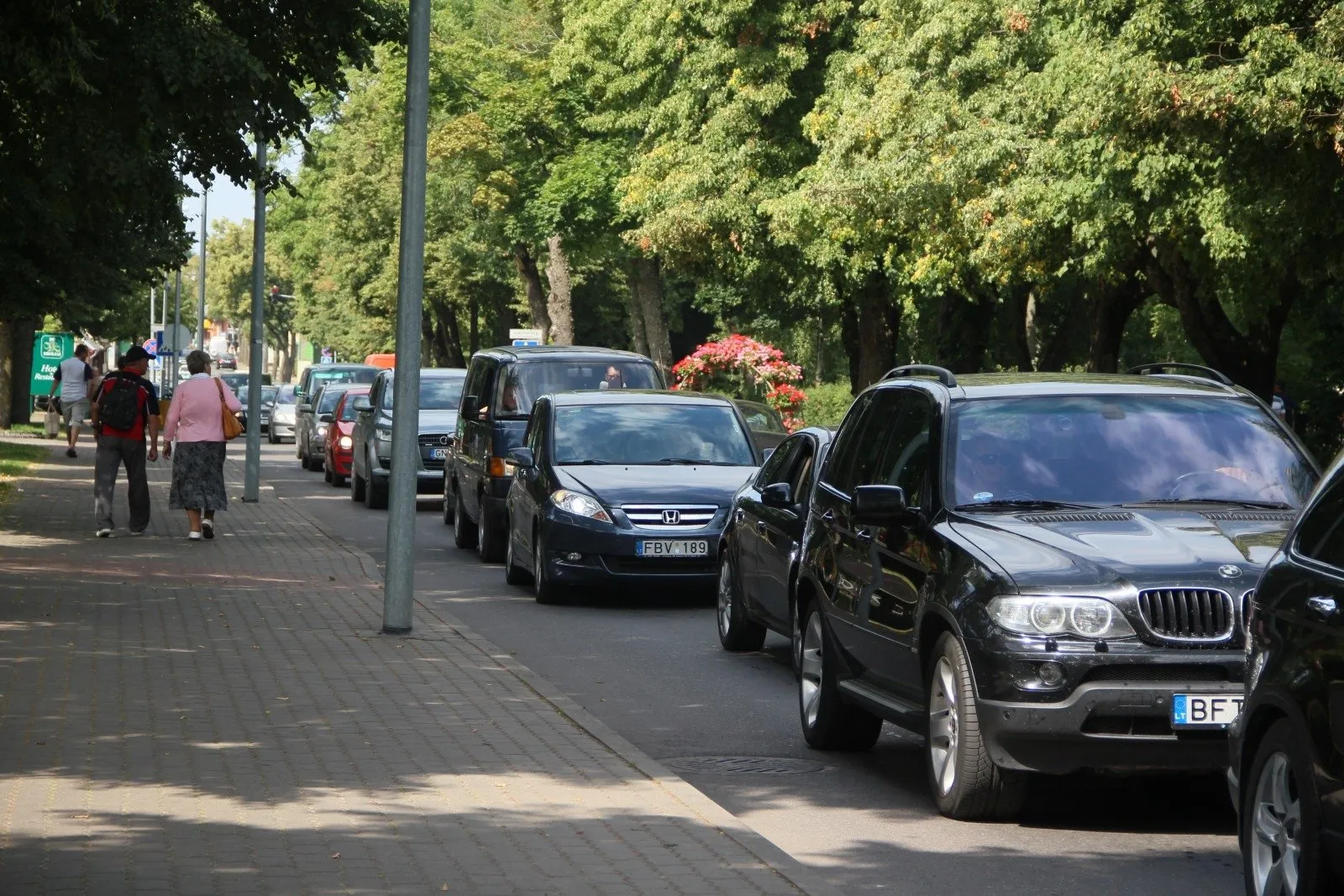 Spūstys, tarša, Palanga, automobiliai