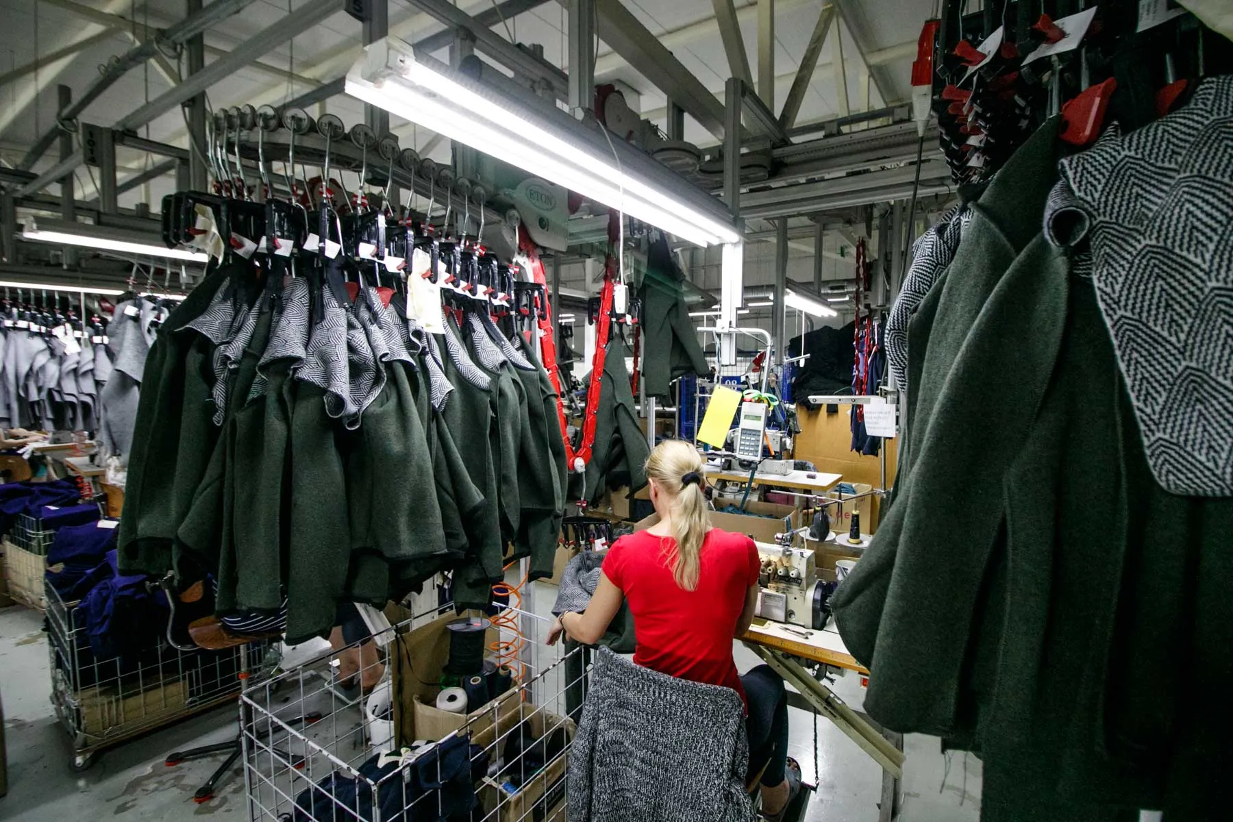 Garlita, siūvykla, darbininkas, darbuotoja, fabrikas