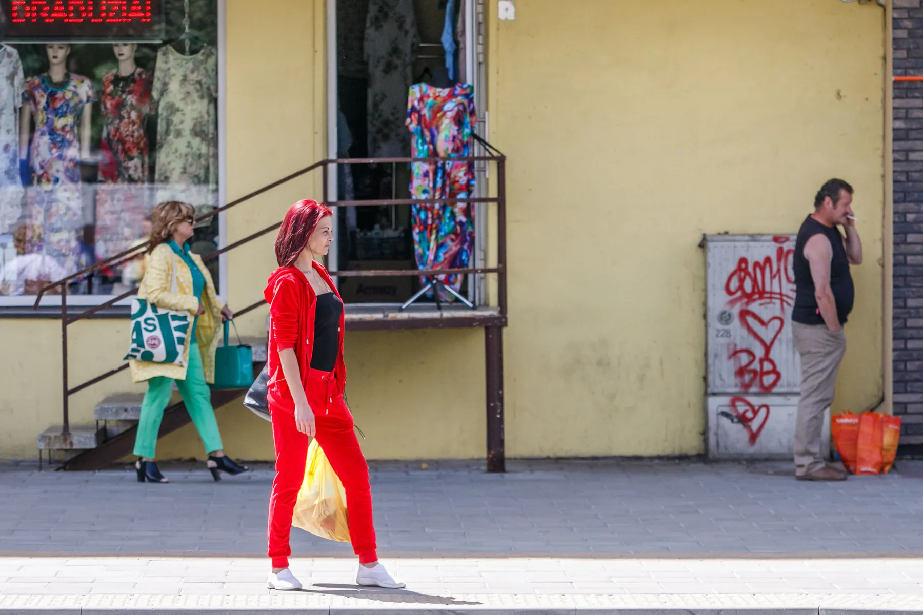 Kauniečiai stoties rajone