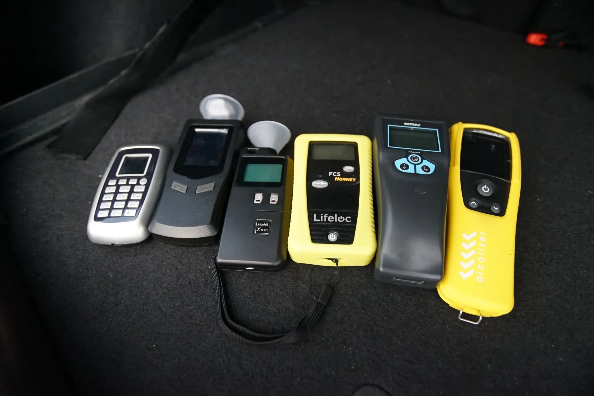 Testuojami alkotesteriai