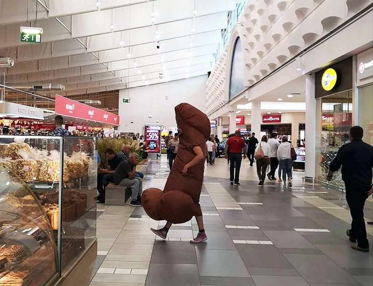 Vyriško lytinio organo kostiumas „Megoje“