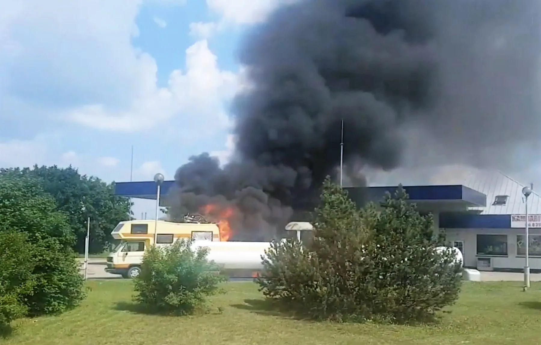 Gaisras Prienų rajone