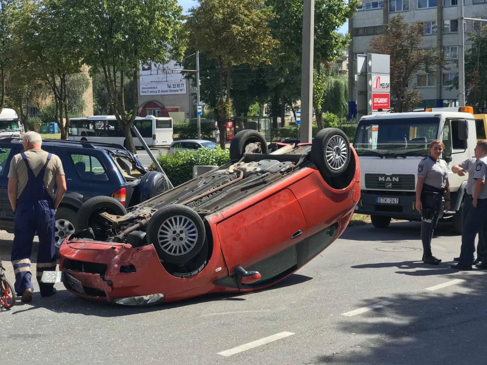 Avarija Mituvos gatvėje