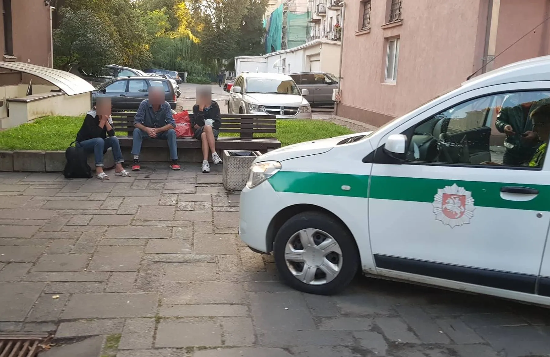 Alkoholio vartojimas S. Daukanto gatvėje