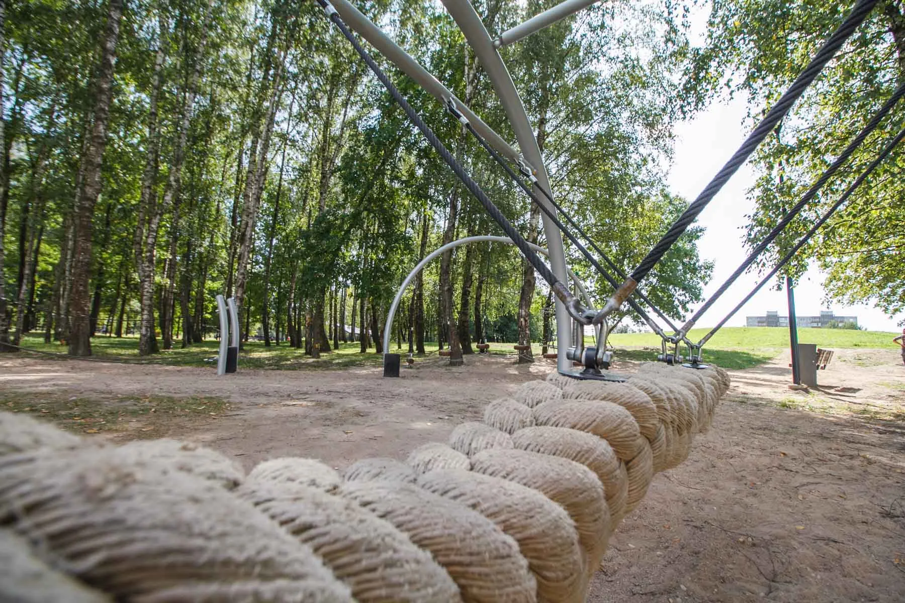 Rekonstruotas Dainavos parkas