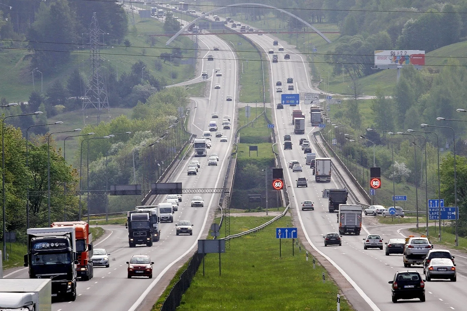 Automagistralė ties Mega, aplinkelis