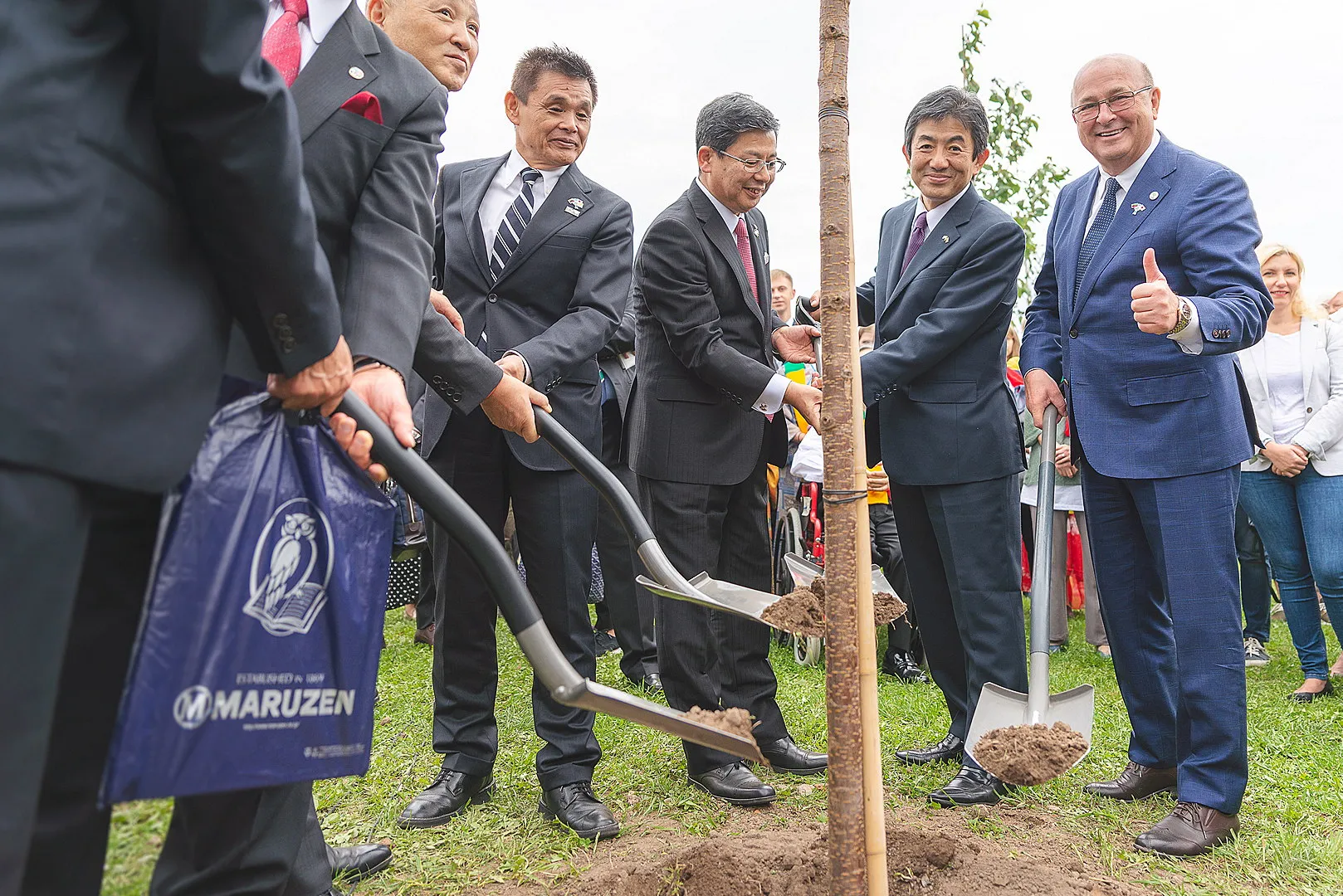 Nemuno saloje pasodintos sakuros