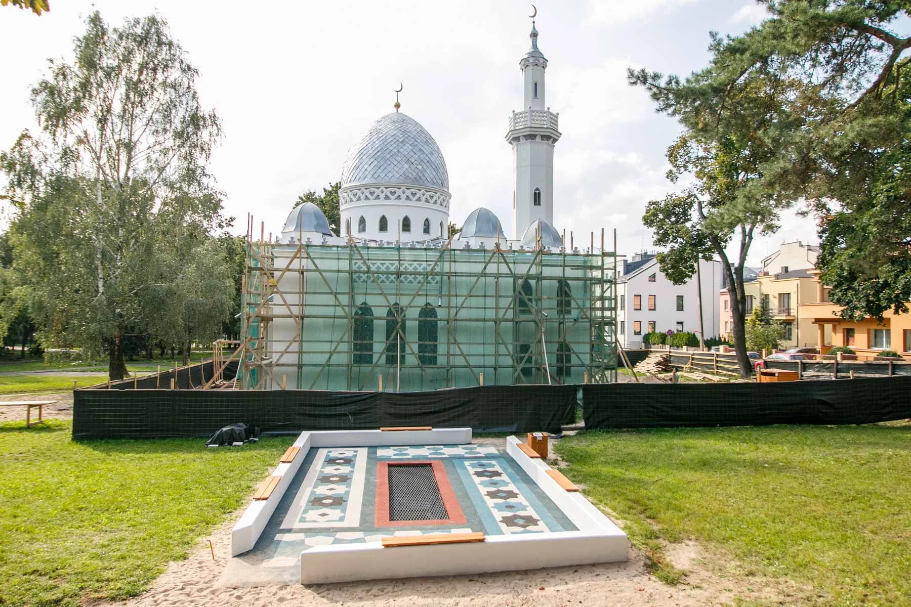 Žaidimų aikštelė prie Kauno mečetės