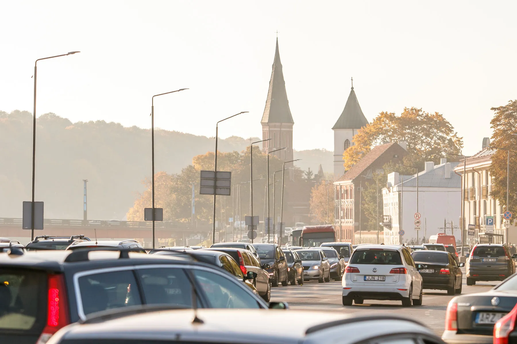 Kamščiai, eismo spūstis