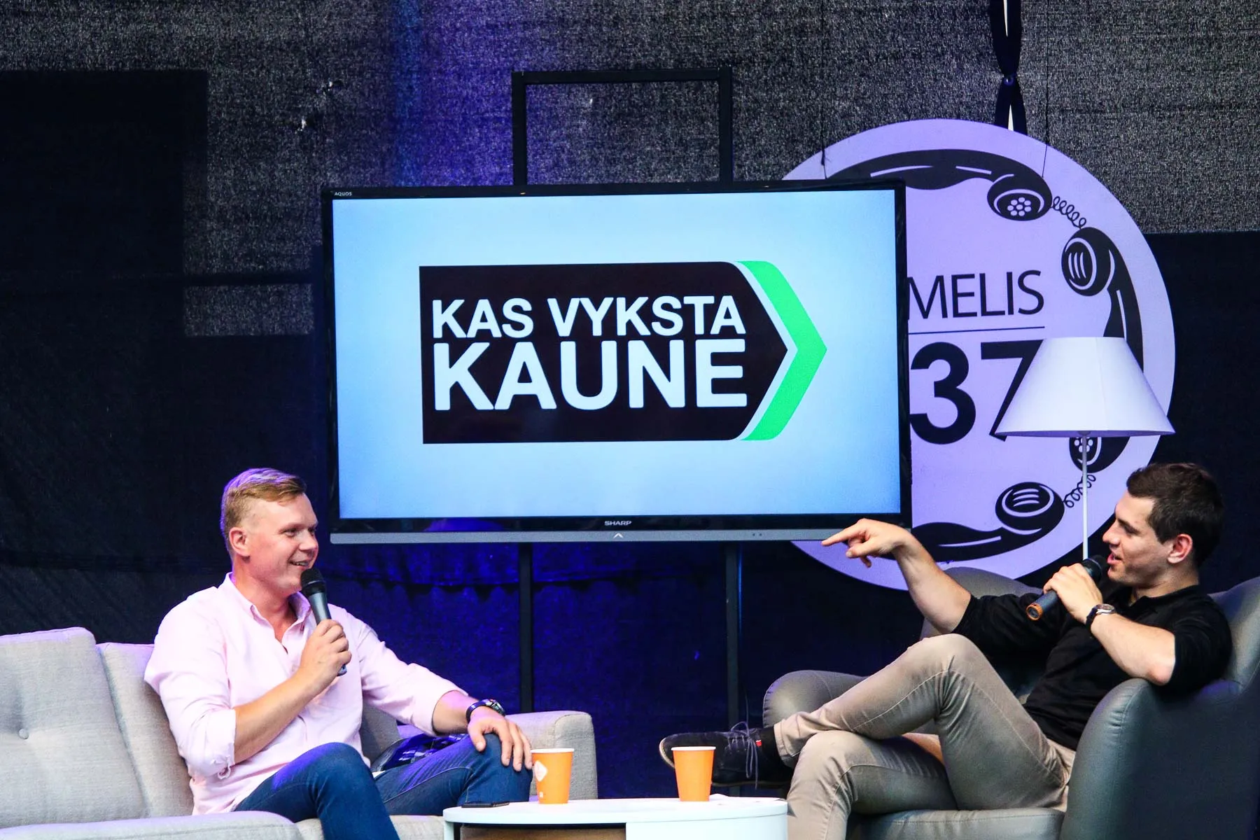 Portalo „Kas vyksta Kaune“ organizuotų „Kitokie pasikalbėjimai“ akimirkos