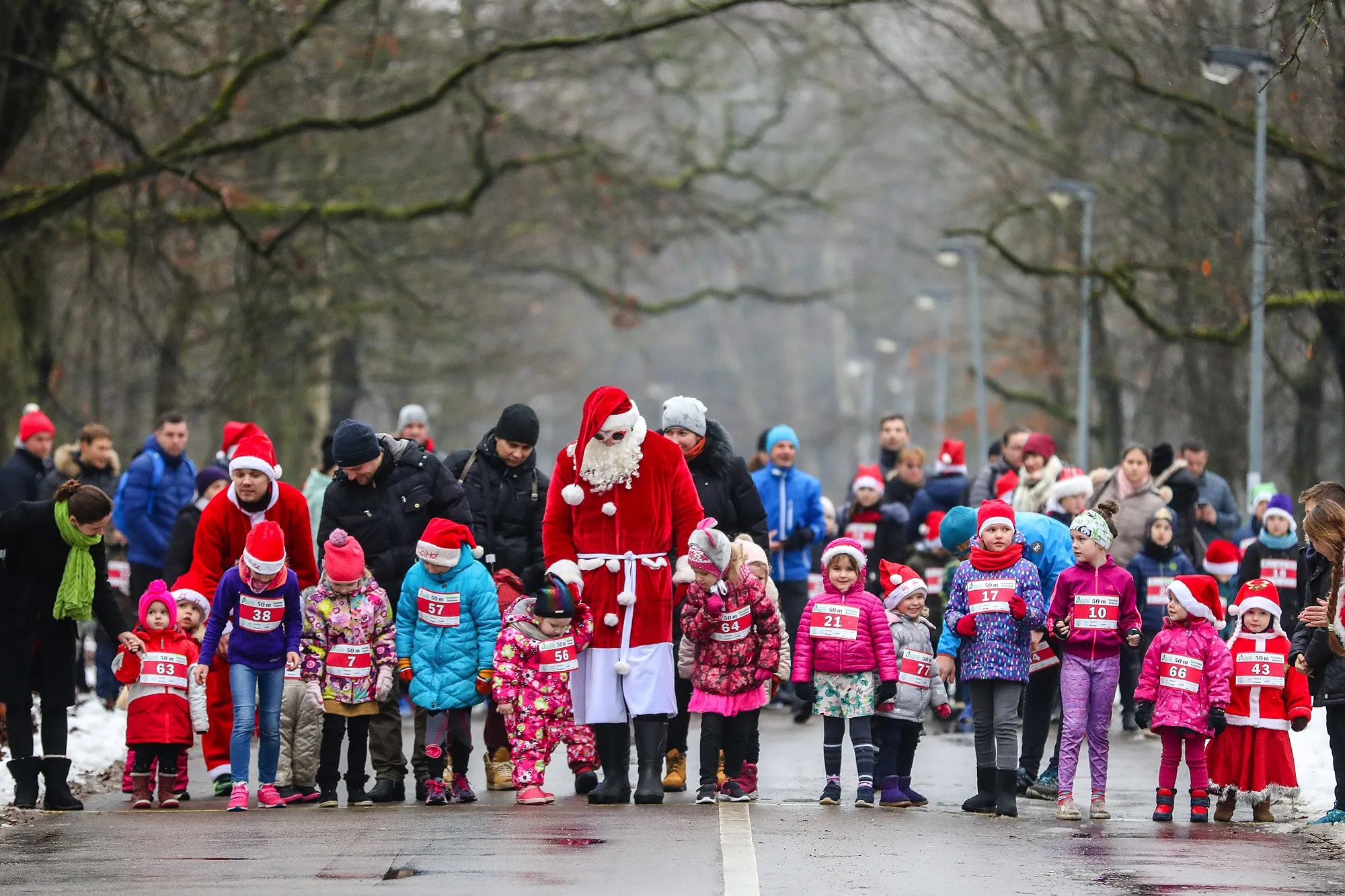 Kauno „Ąžuolyno“ žiemos bėgimas