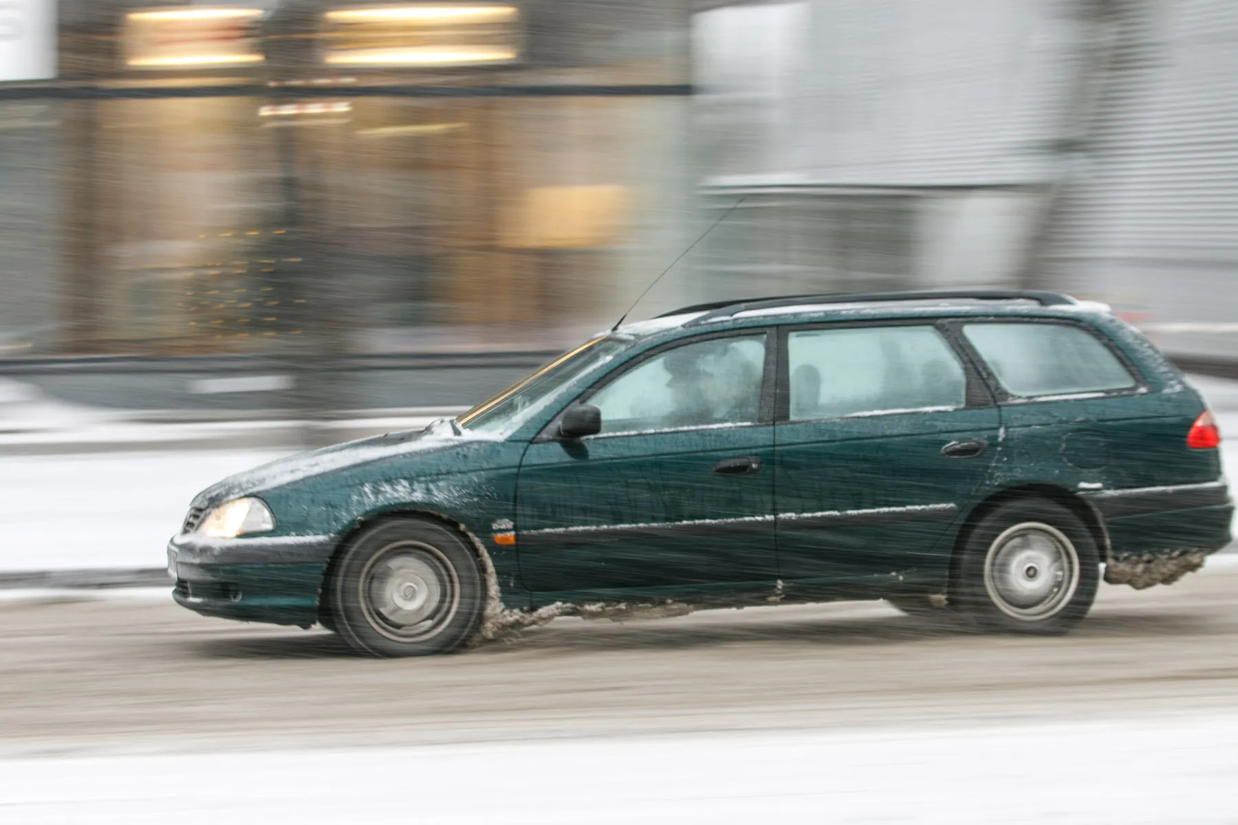 Žiema Kaune, eismas Kaune žiemą