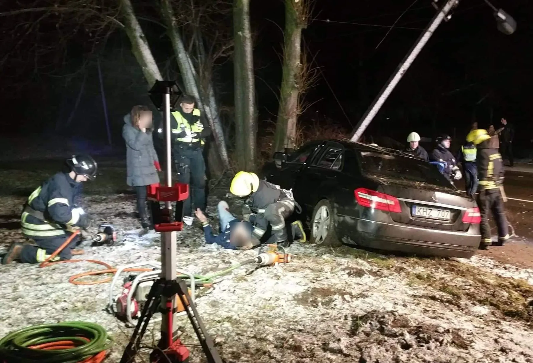 Avarija Biruliškių gatvėje