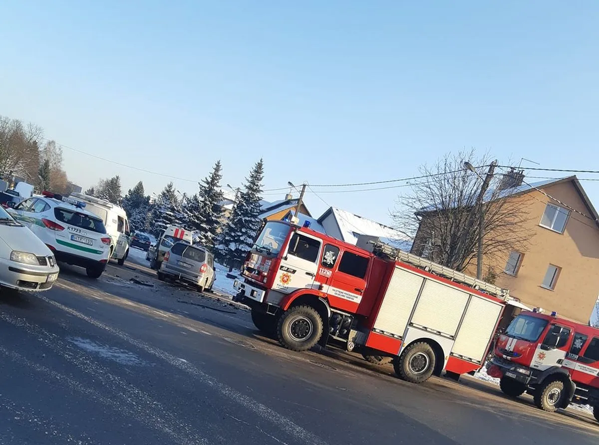 Avarija S. Lozoraičio ir Žeimenos gatvių sankryžoje