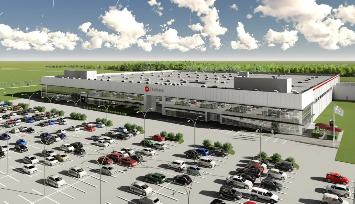 Gamyklos Kaune statybos darbai bus netrukus baigti