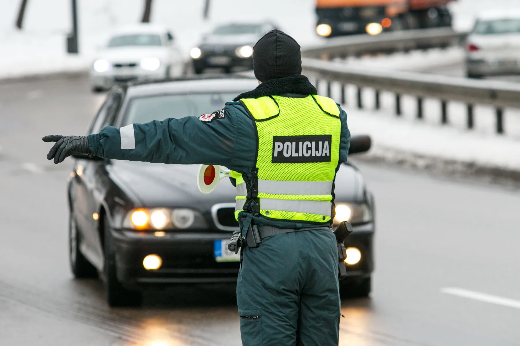 Kauno policija vertino automobilių techninę būklę