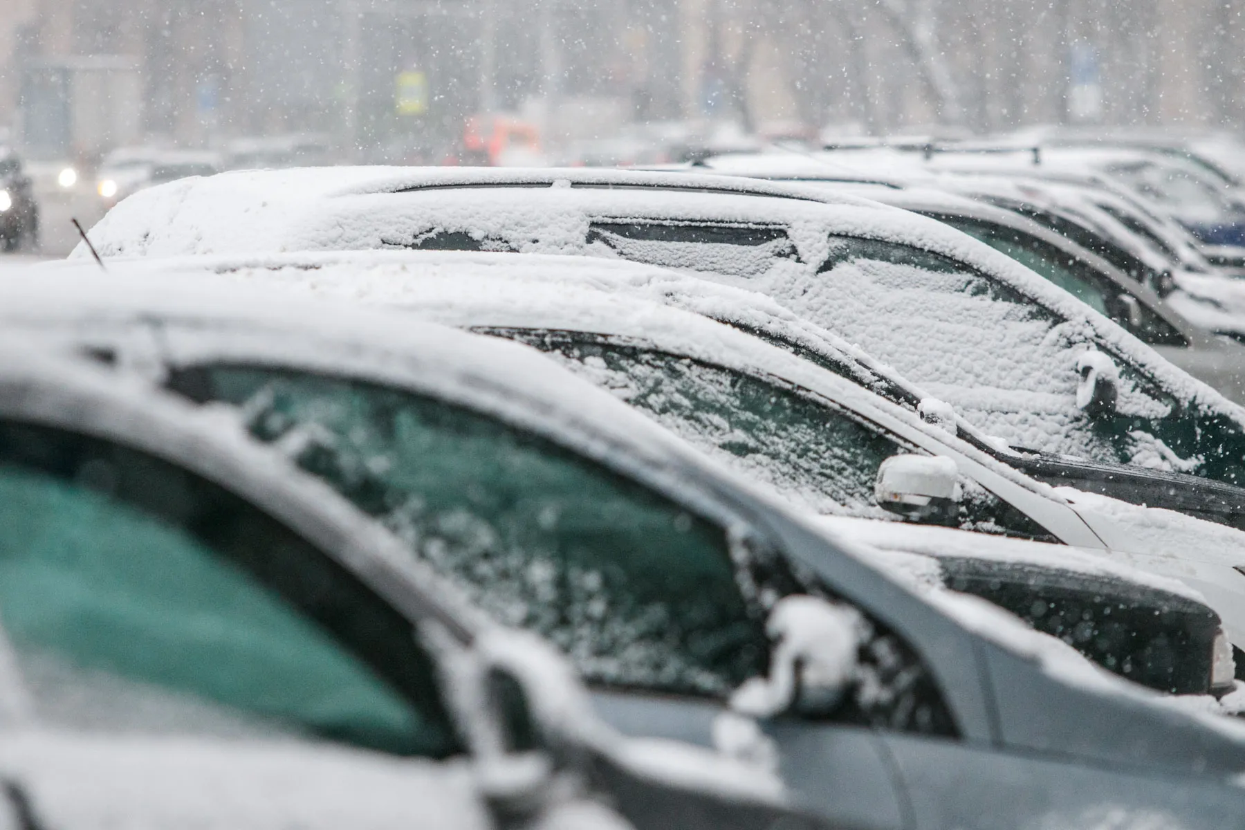 Žiema, eismas, sniegas