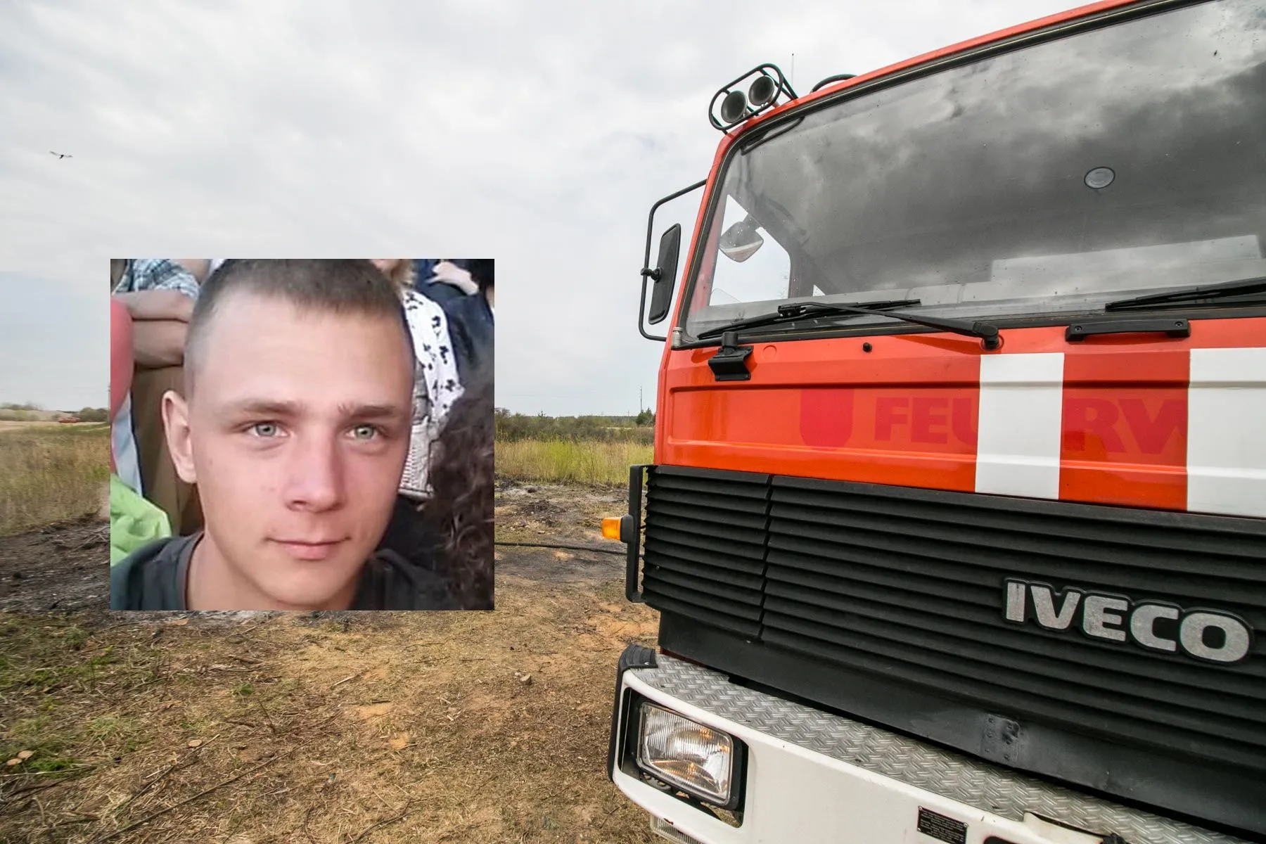 Ieškomas Deividas Petkus, jungiasi ugniagesiai