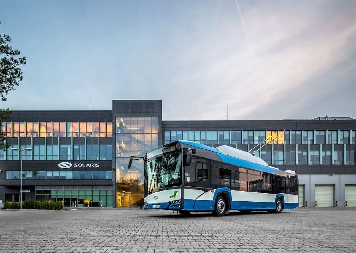 Kaunui pradedami gaminti „Solaris“ troleibusai