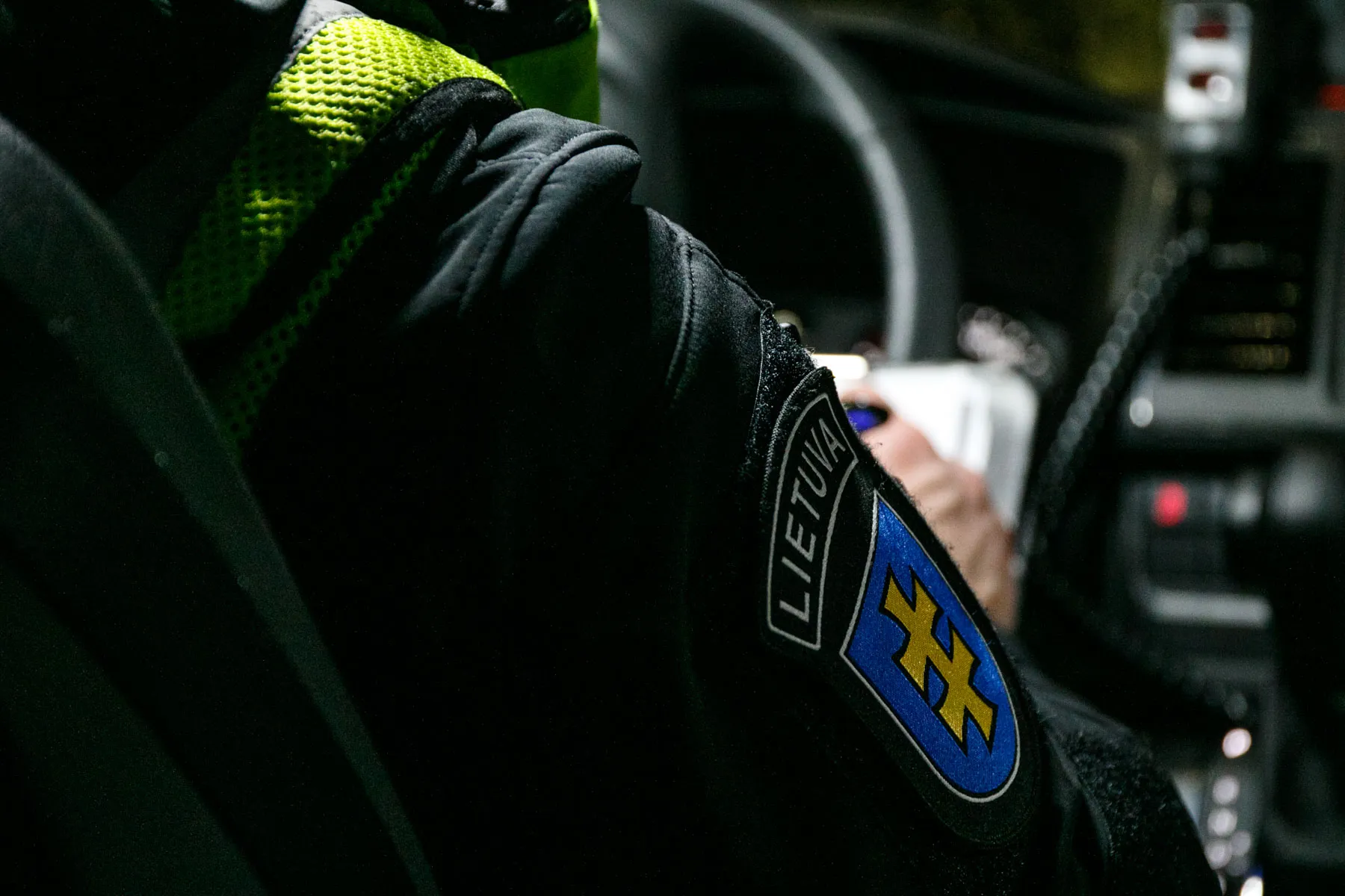 Kauno policijos patrulių naktinis budėjimas