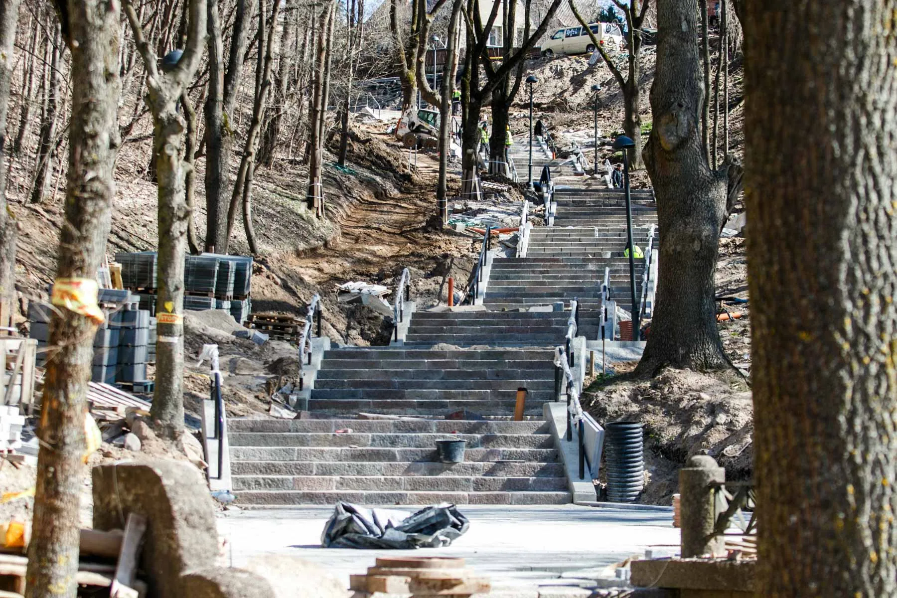 Kauko laiptų ir Laisvės alėjos rekonstrukcija