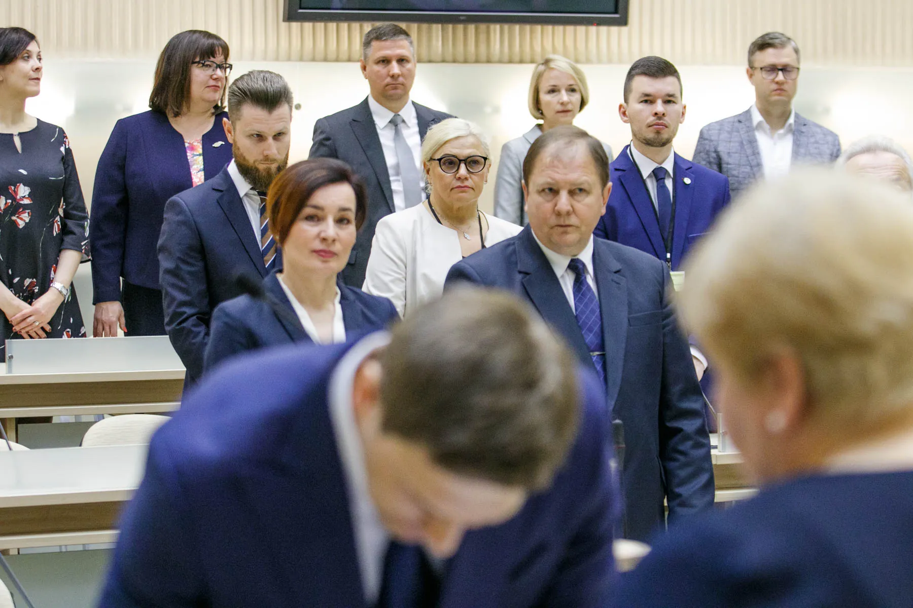 V. Matijošaičio inauguracija ir savivaldybės tarybos narių priesaikos