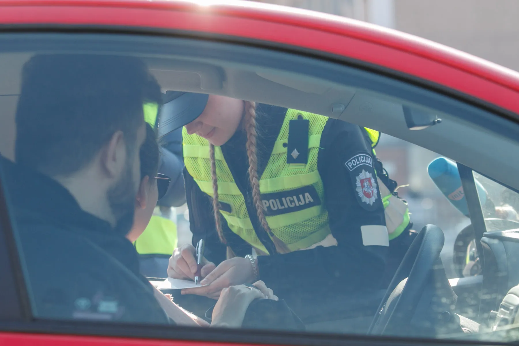 Policijos greičio kontrolės priemonė