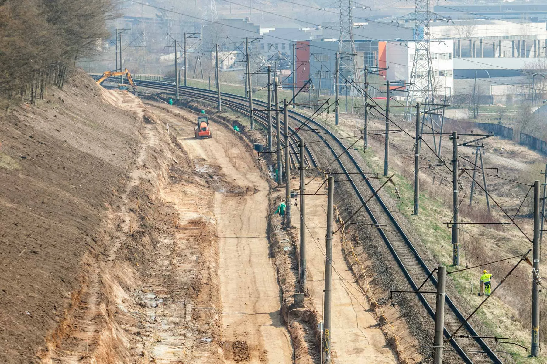 „Rail Baltica“ tiesimo darbai Kaune