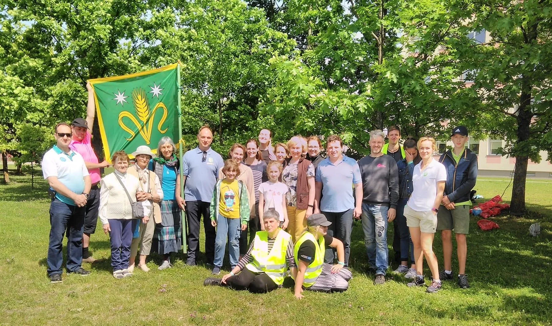 „Už švarią Lietuvą“ žygeiviai