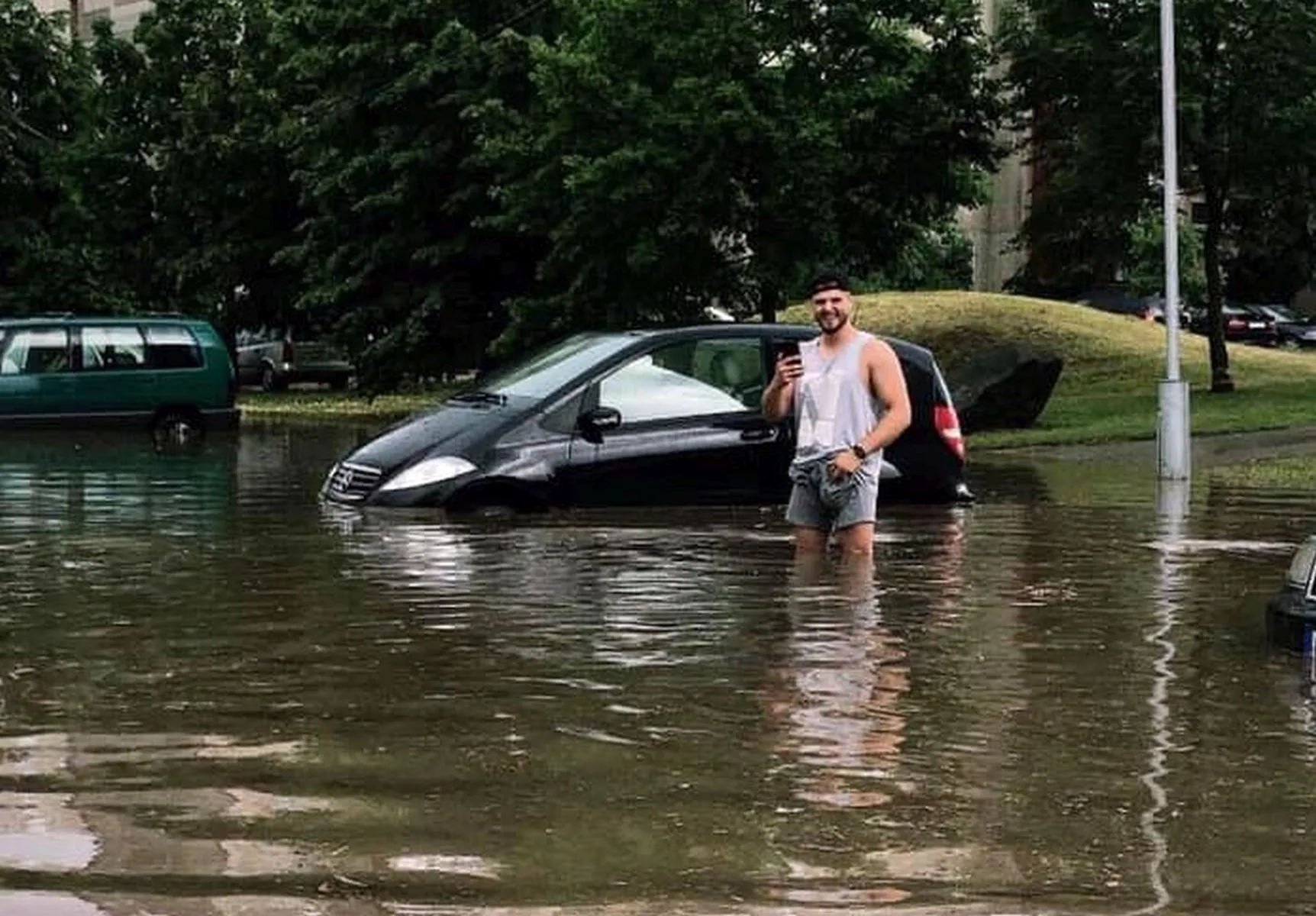 Lietaus padariniai Baltų pr.
