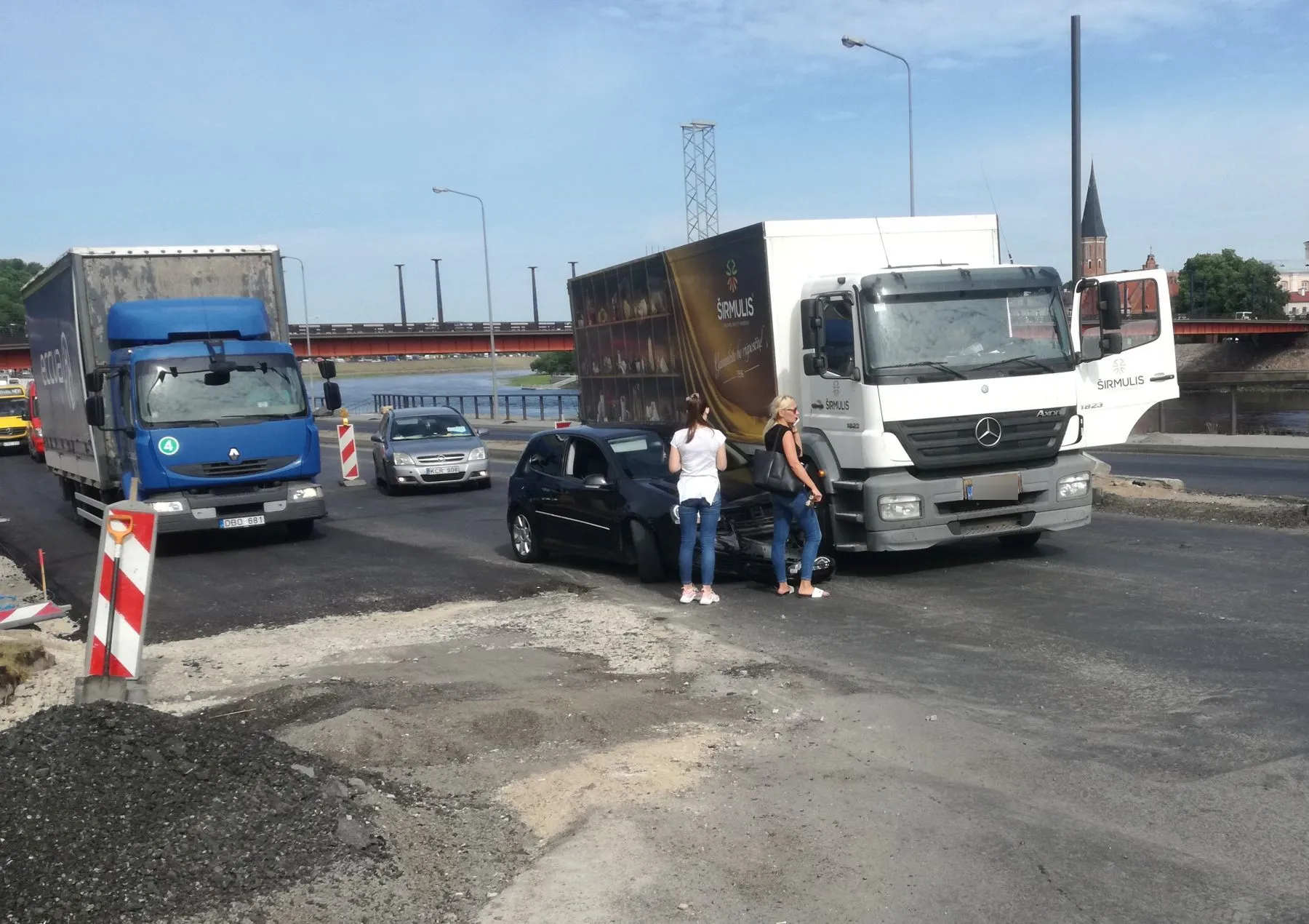 Avarija prie Aleksoto tilto