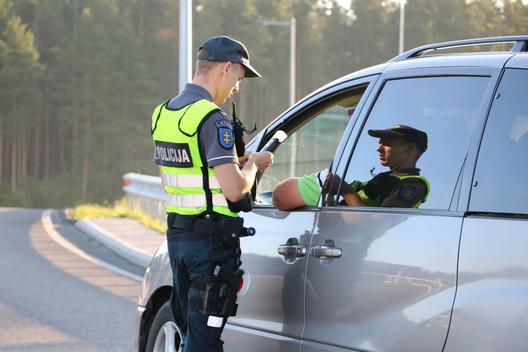 Rytinis policijos reidas Kaune