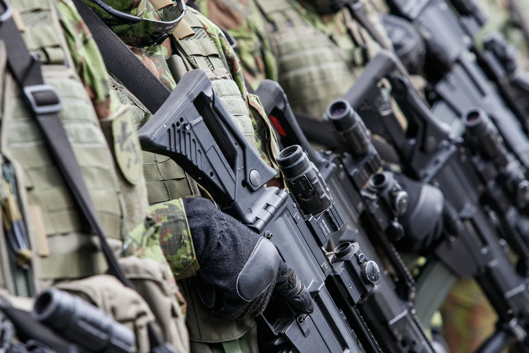 Lietuvos kariuomenei perduotos pėstininkų kovos mašinos „Vilkas“