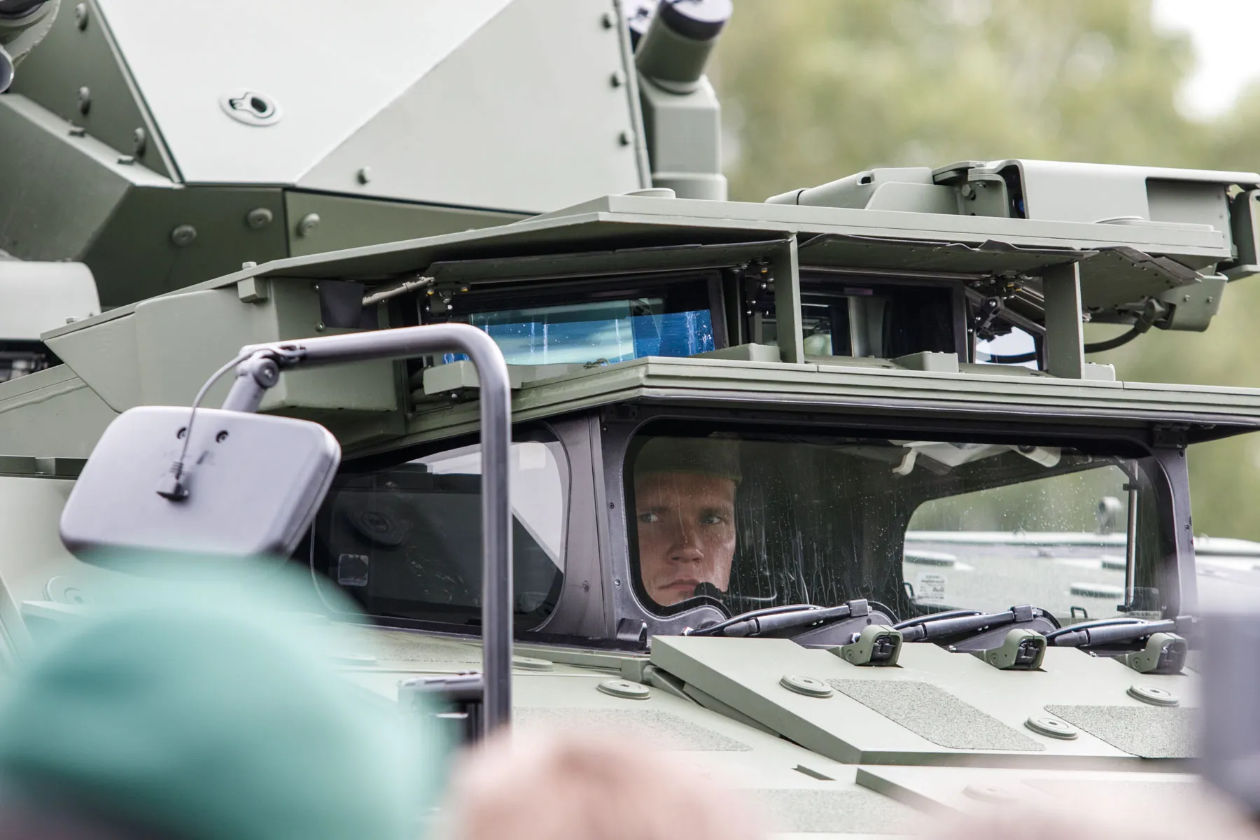 Lietuvos kariuomenei perduotos pėstininkų kovos mašinos „Vilkas“