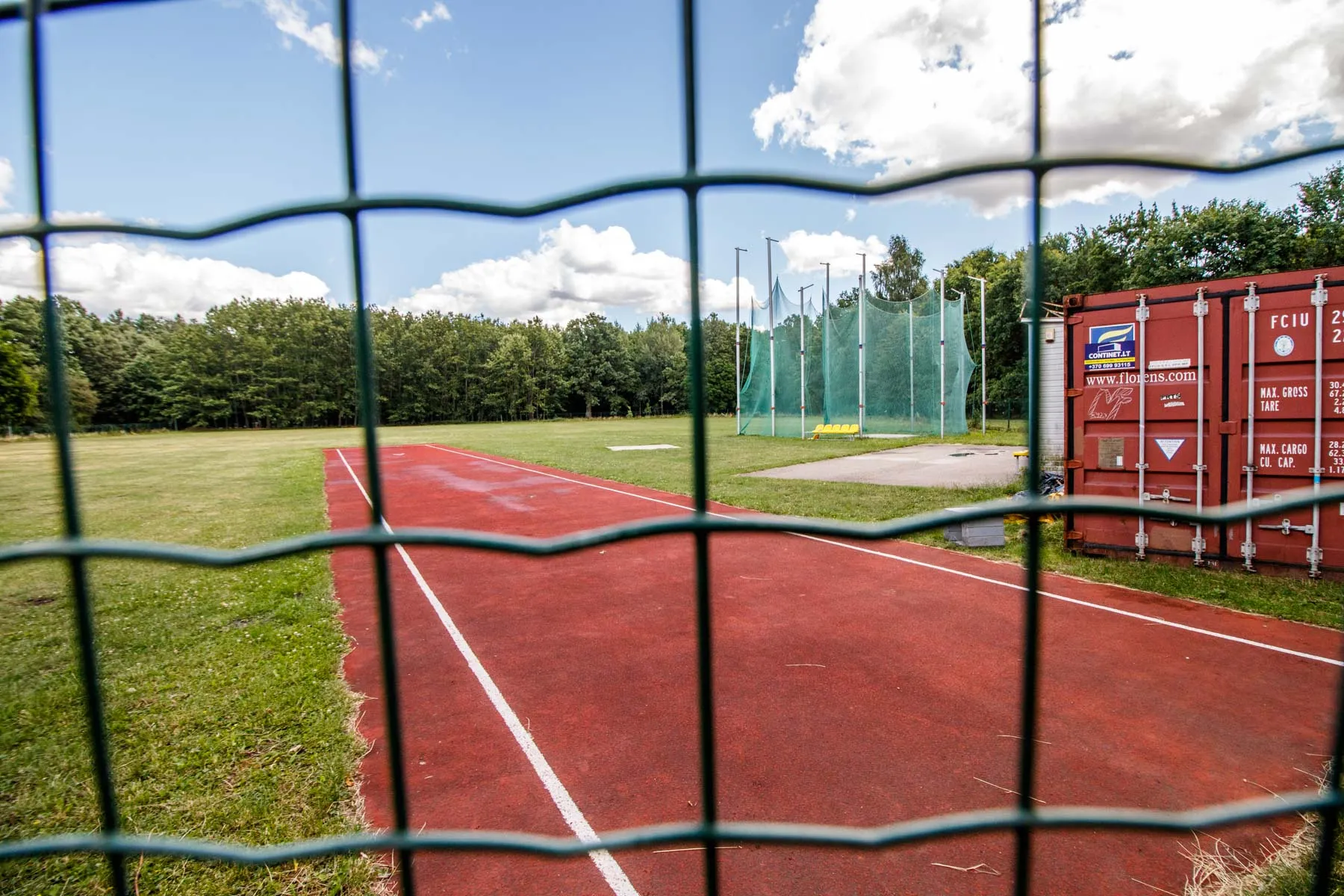 Disko metimo sektorius Ąžuolyno parke