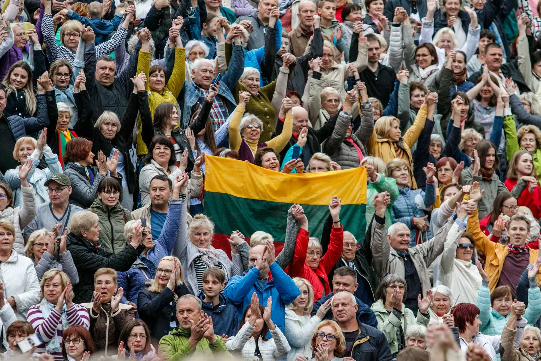 Lietuvos himno giedojimas