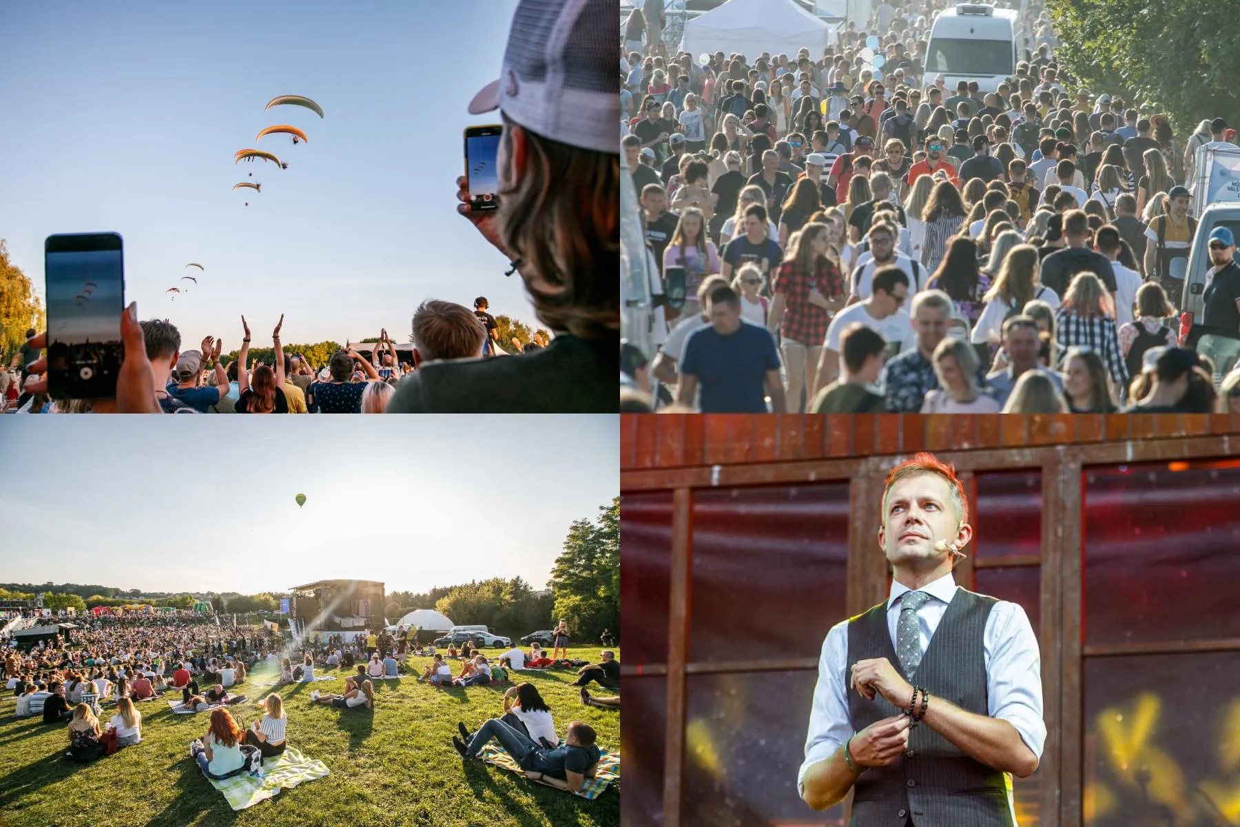 „Laisvės pikniko“ vakarinė dalis