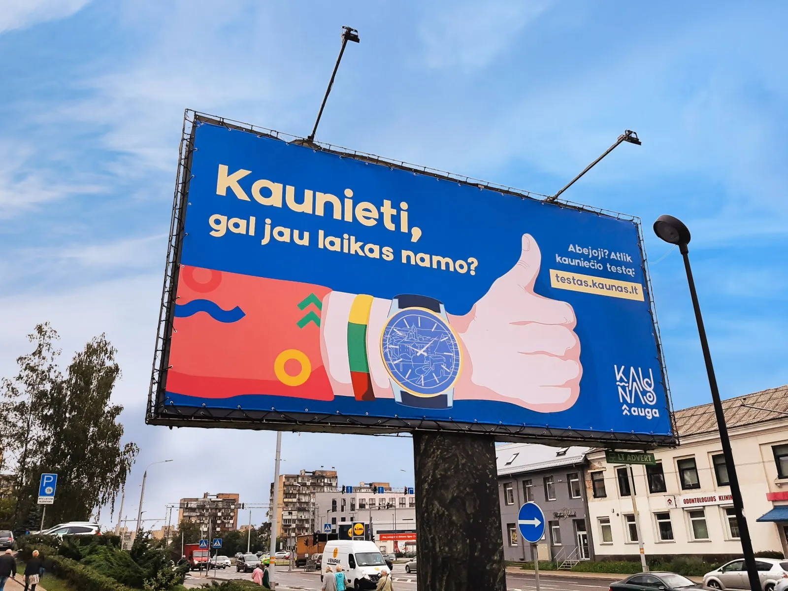 Kaunieti, gal jau laikas namo?