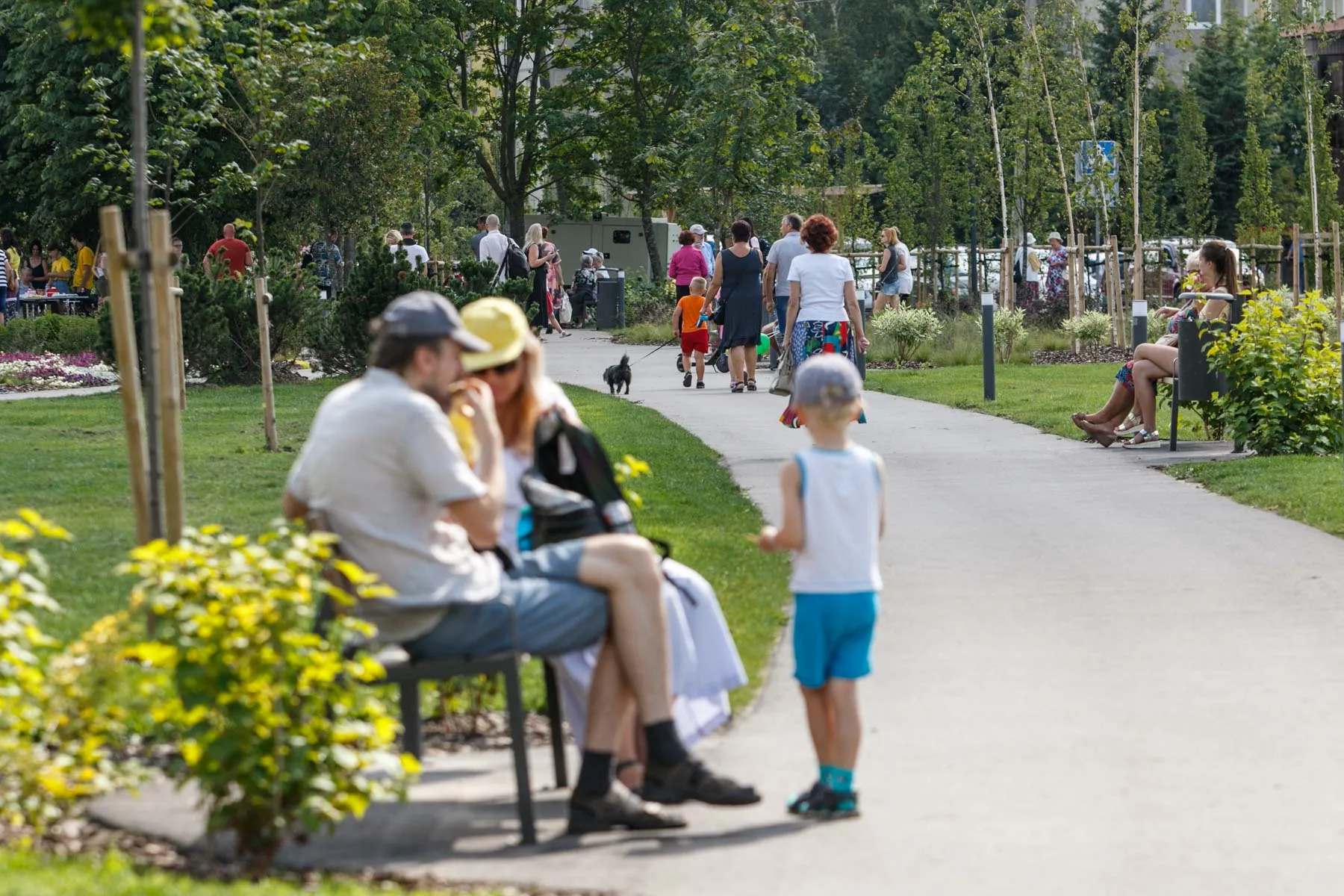 Santarvės parko atidarymas Šilainiuose